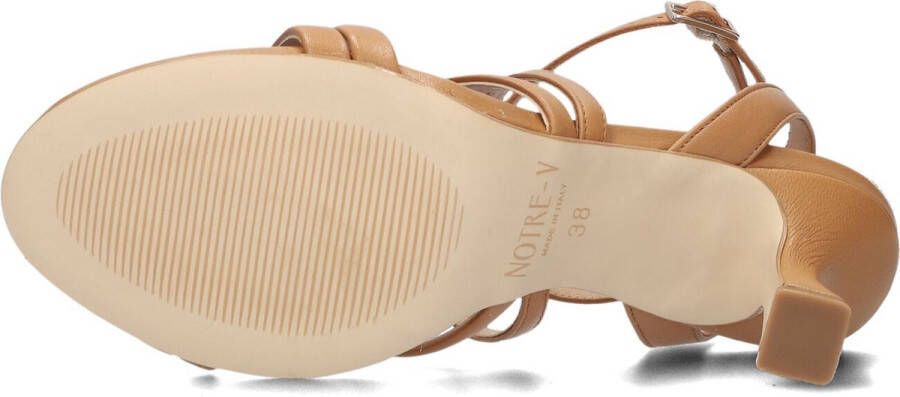 Metallica Bruin Tinten 6426 Sandalen Dames Cognac - Foto 3