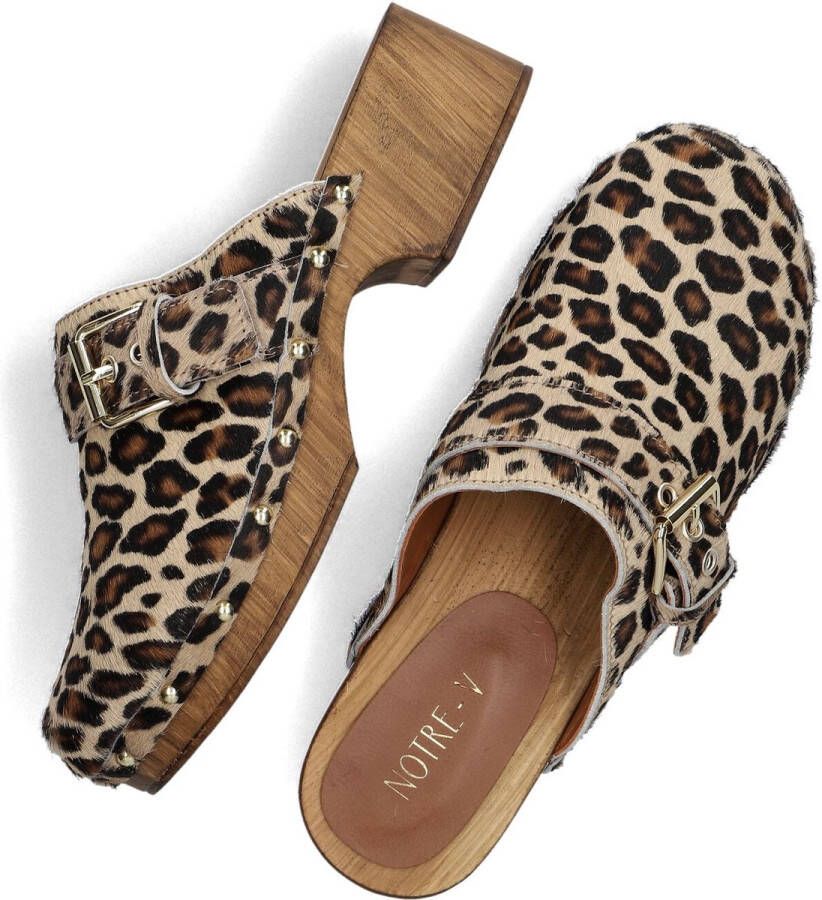 Notre-v Dames Clogs 7743 Brown Dames - Foto 6