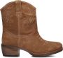 Notre-V 851 Enkellaarsjes Enkelboots Dames Cognac - Thumbnail 2