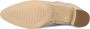 Notre-V 8543 Enkellaarsjes Enkelboots met rits Dames Beige - Thumbnail 2