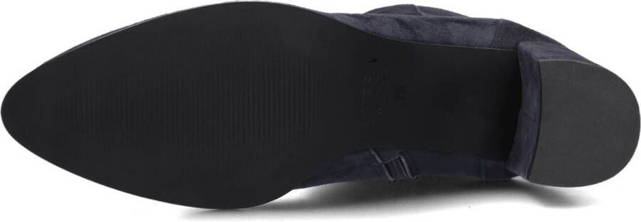 Notre-V 8543 Enkellaarsjes Enkelboots met rits Dames Blauw