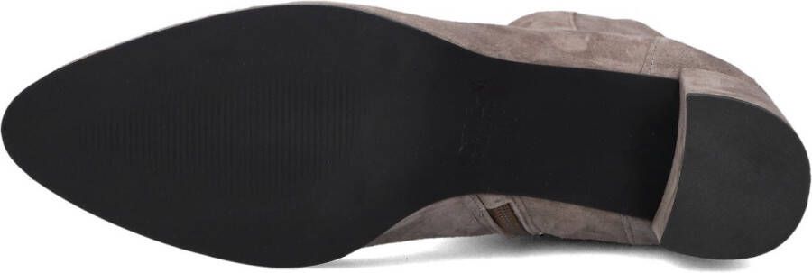 Notre-V 8543 Enkellaarsjes Enkelboots met rits Dames Grijs