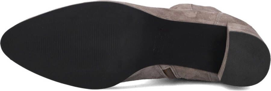 Notre-V 8543 Enkellaarsjes Enkelboots met rits Dames Grijs