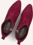 Notre-V 8543 Enkellaarsjes Enkelboots met rits Dames Rood - Thumbnail 2