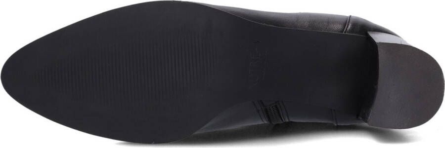 Notre-V 8543 Enkellaarsjes Enkelboots met rits Dames Zwart