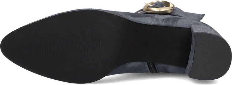 Notre-V 8552 Enkellaarsjes Enkelboots met rits Dames Grijs
