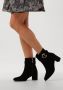 Notre-V 8552 Enkellaarsjes Enkelboots met rits Dames Zwart - Thumbnail 10