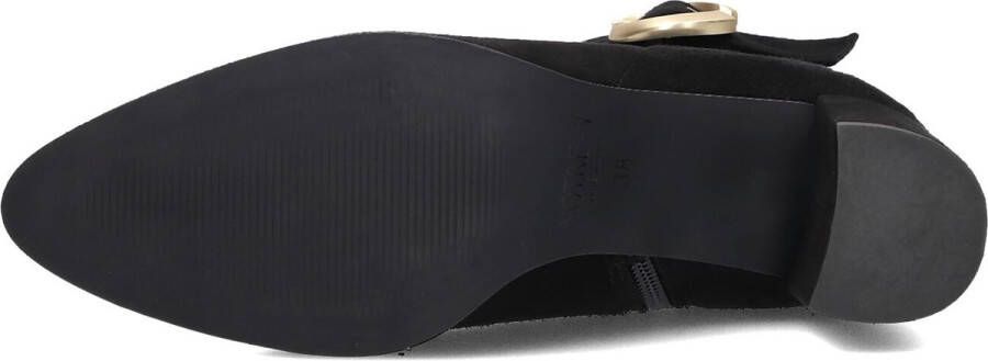 Notre-V 8552 Enkellaarsjes Enkelboots met rits Dames Zwart