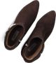 Notre-V 8558 Enkellaarsjes Enkelboots met rits Dames Bruin - Thumbnail 2