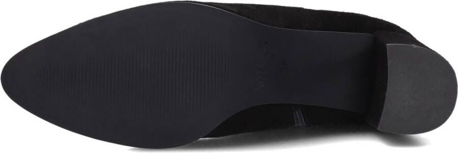 Notre-V 8558 Enkellaarsjes Enkelboots met rits Dames Zwart