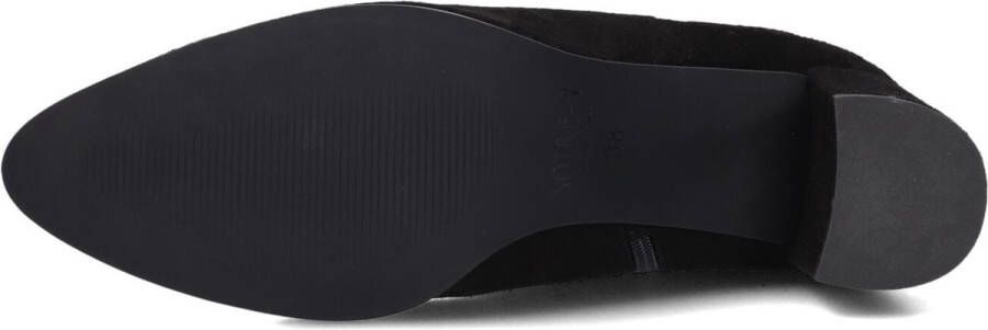 Notre-V 8558 Enkellaarsjes Enkelboots met rits Dames Zwart