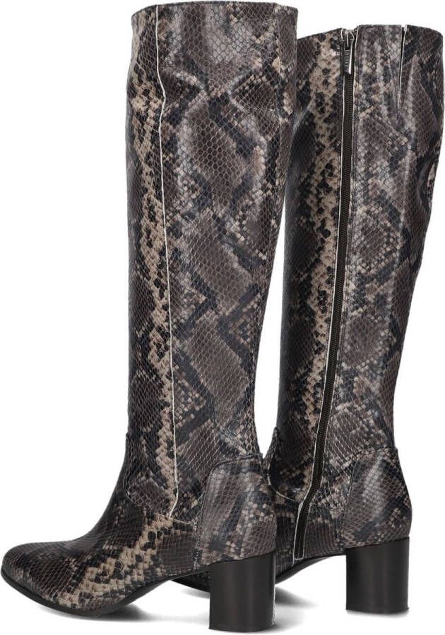 Notre-V 8591 Laarzen Leer Dames Grijs
