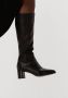 Notre-v Zwarte Leren Hoge Laarzen 8591 Black Dames - Thumbnail 8