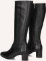 Notre-v Zwarte Leren Hoge Laarzen 8591 Black Dames - Thumbnail 2