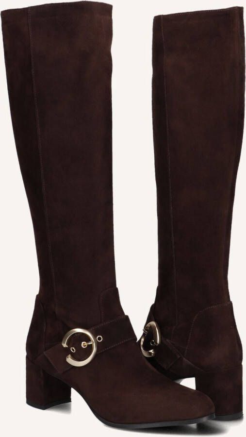 Notre-v Elegante Bruine Suède Hoge Laarzen - Foto 2