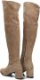 Notre-v Elegante Suède Hoge Laarzen 8597 Beige Dames - Thumbnail 2