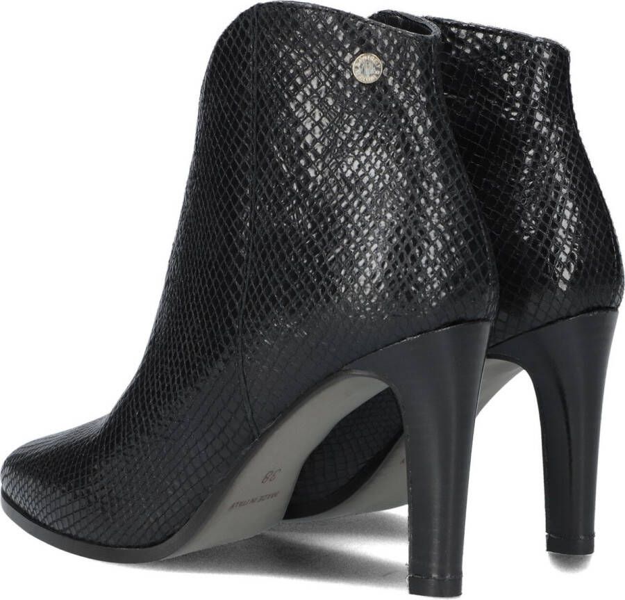Notre-V 87433 Enkellaarsjes Enkelboots met rits Dames Zwart