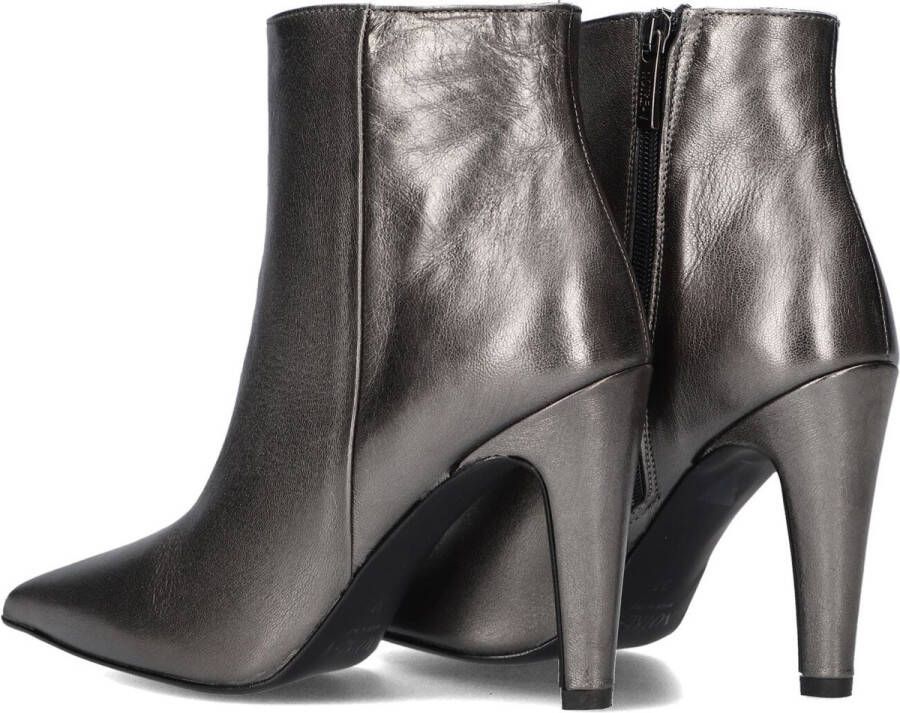 Notre-V 87533 1 Enkellaarsjes Enkelboots met rits Dames Zilver