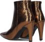 Notre-V 87533 Enkellaarsjes Enkelboots met rits Dames Brons - Thumbnail 2