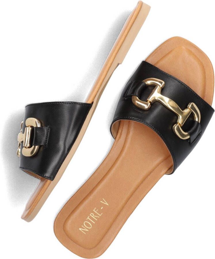 Notre-v Dames Slippers 886l Black Dames - Foto 2