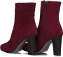 Notre-V 97436 Enkellaarsjes Enkelboots met rits Dames Rood - Thumbnail 2
