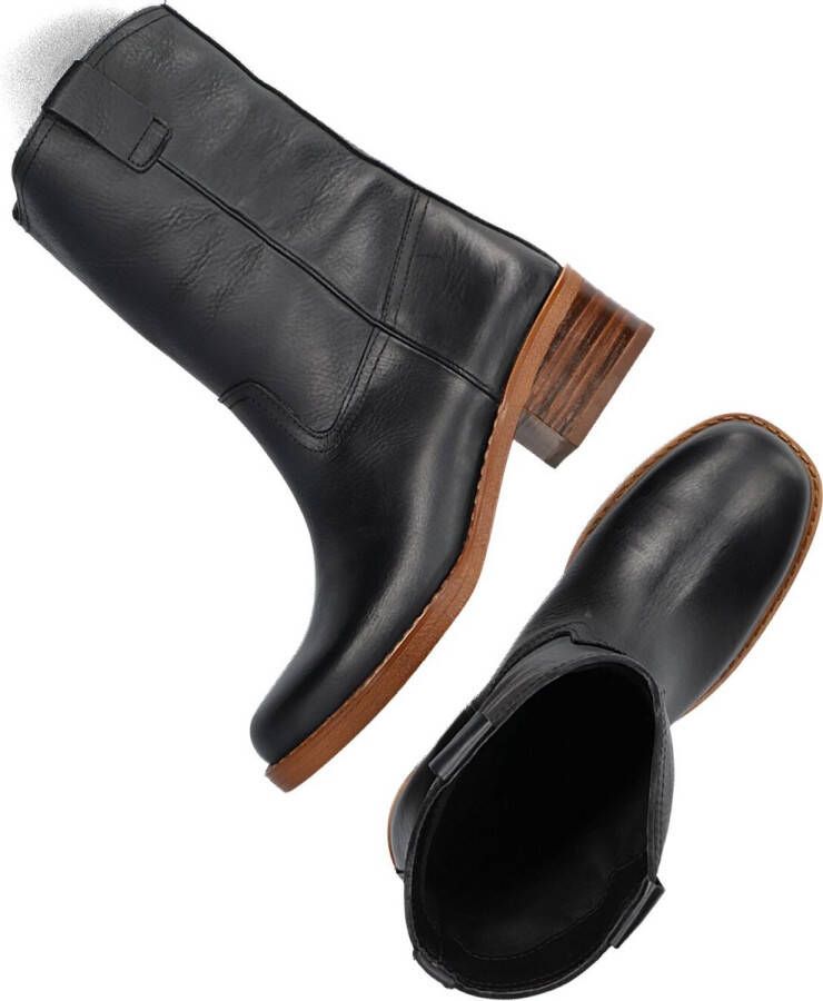 Notre-V A01005 Enkelboots Enkellaarsjes Dames Zwart - Foto 4