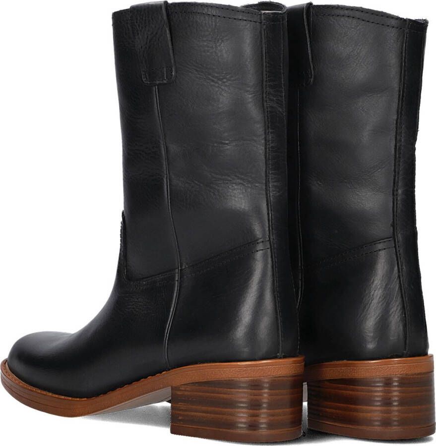 Notre-V A01005 Enkelboots Enkellaarsjes Dames Zwart - Foto 2