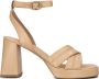 Strappy Sandals bruin Tinten Ao103 Sandalen Dames Camel - Thumbnail 2
