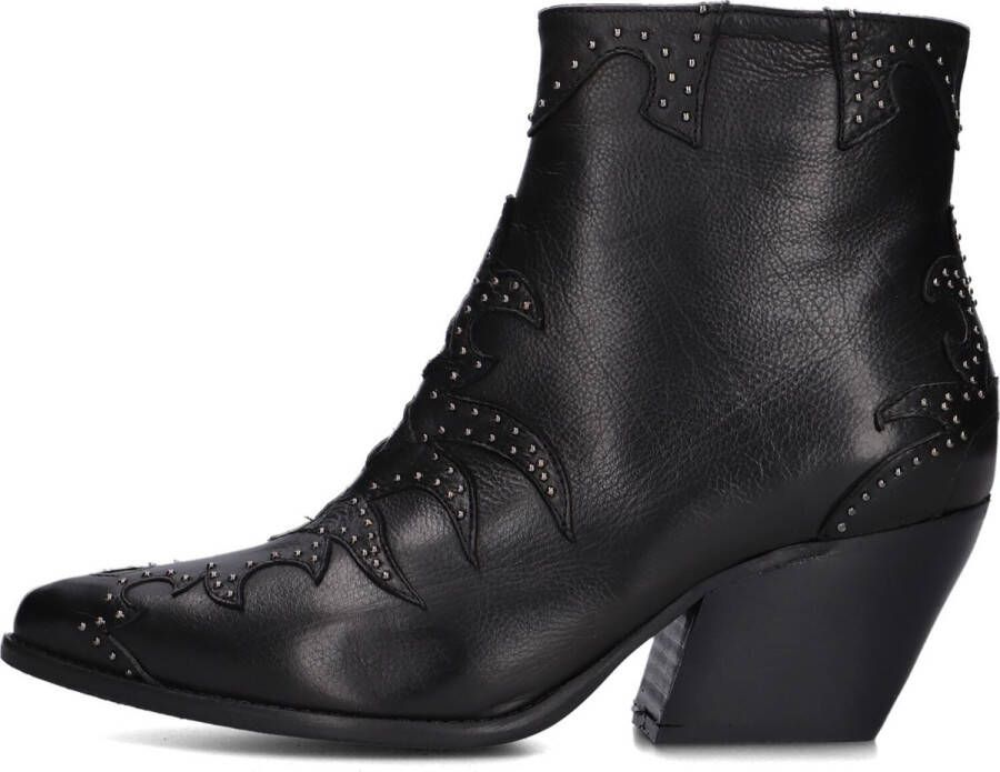 Notre-V Ar196 Enkellaarsjes Enkelboots met rits Dames Zwart - Foto 2