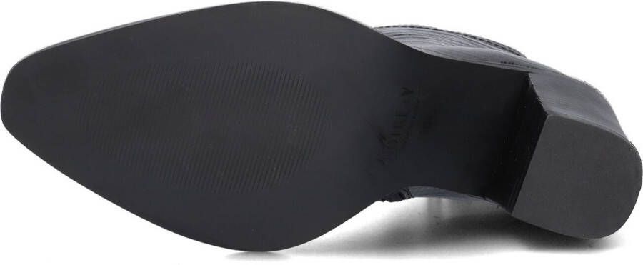 Notre-V Ar212 Laarzen Leer Dames Zwart