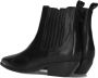 Notre-V Ar230 Enkellaarsjes Enkelboots met rits Dames Zwart - Thumbnail 2