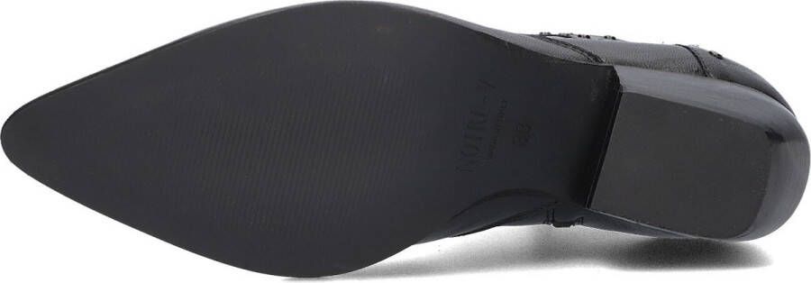 Notre-V Ar231 Enkellaarsjes Enkelboots met rits Dames Zwart