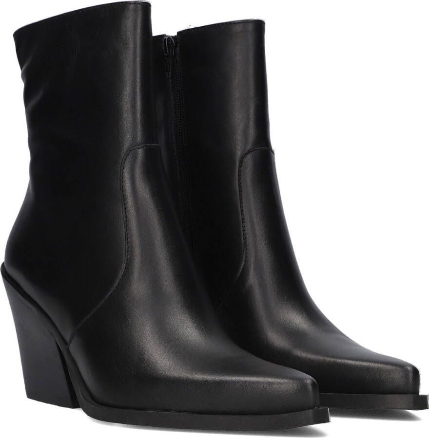 Notre-V Ar274 Enkellaarsjes Enkelboots met rits Dames Zwart