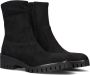 Notre-V Notre V Arita Enkellaarsjes Enkelboots met rits Dames Zwart - Thumbnail 2