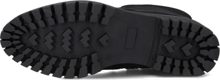 Notre-V Notre V Arita Enkellaarsjes Enkelboots met rits Dames Zwart - Foto 4