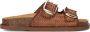 Notre-V As-14231 Slippers Dames Cognac - Thumbnail 2