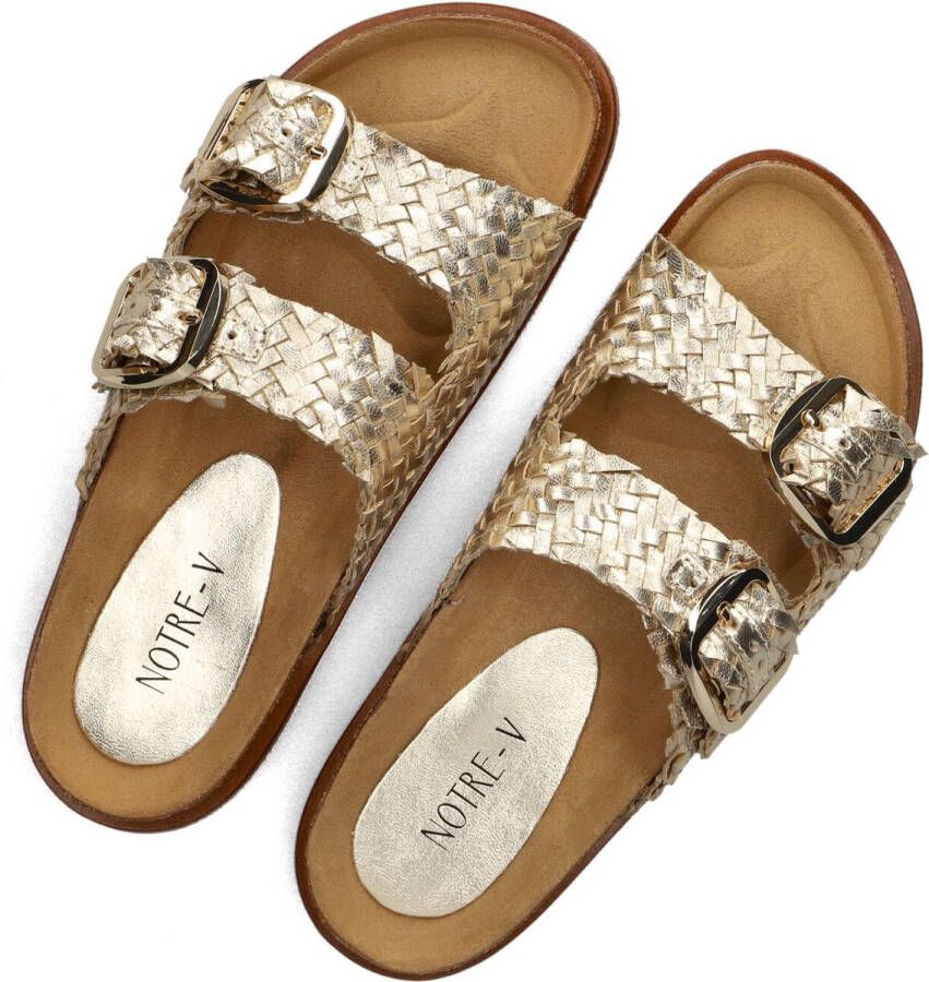 Notre-V As-14231 Slippers Dames Goud