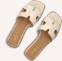Notre-V As-16221 Slippers Dames Beige - Thumbnail 2