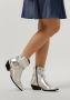 Notre-V As186 Enkellaarsjes Enkelboots met rits Dames Zilver - Thumbnail 11