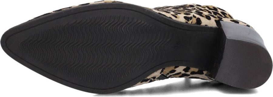 Notre-V At 156 Enkellaarsjes Enkelboots met rits Dames Beige