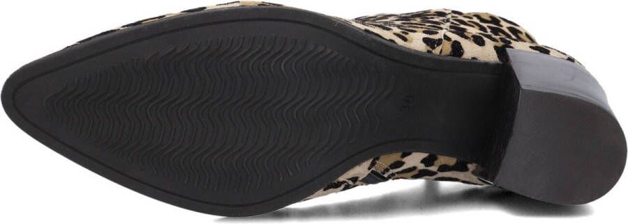 Notre-V At 156 Enkellaarsjes Enkelboots met rits Dames Beige