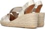 Notre-V Ciara23.1 Espadrilles Zomer Schoenen Dames Goud - Thumbnail 2