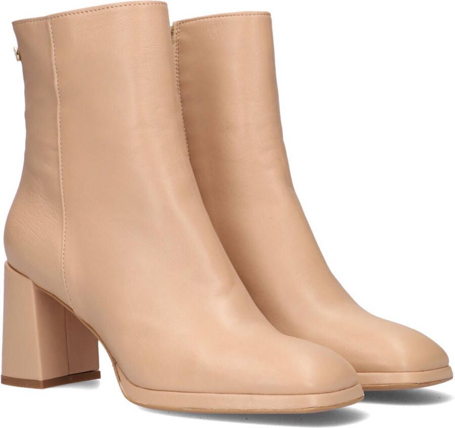 Notre-V Notre V Ao170 Enkellaarsjes Enkelboots met rits Dames Beige - Foto 3