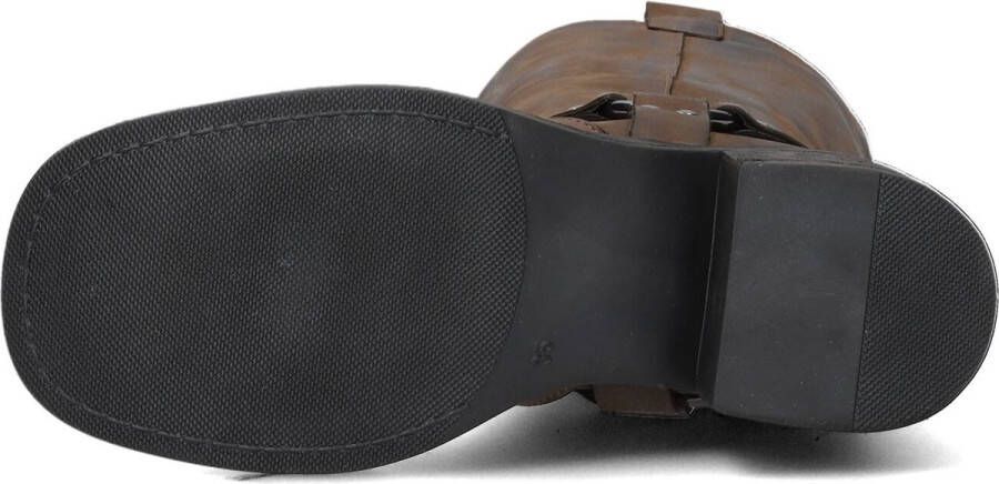 Notre-V Fry01 Enkellaarsjes Dames Bruin - Foto 2