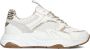 Notre-V Iva-06 Sneakers Leren Sneaker Dames Wit - Thumbnail 3