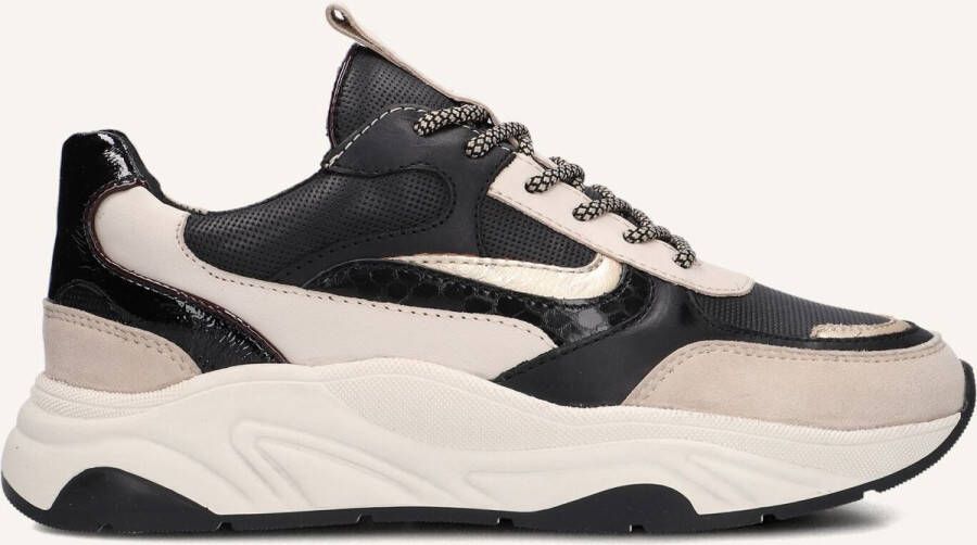 Notre-V Iva-30 Sneakers Dames Leren Sneaker Beige