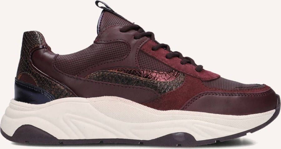 Notre-V Iva-30 Sneakers Dames Leren Sneaker Rood