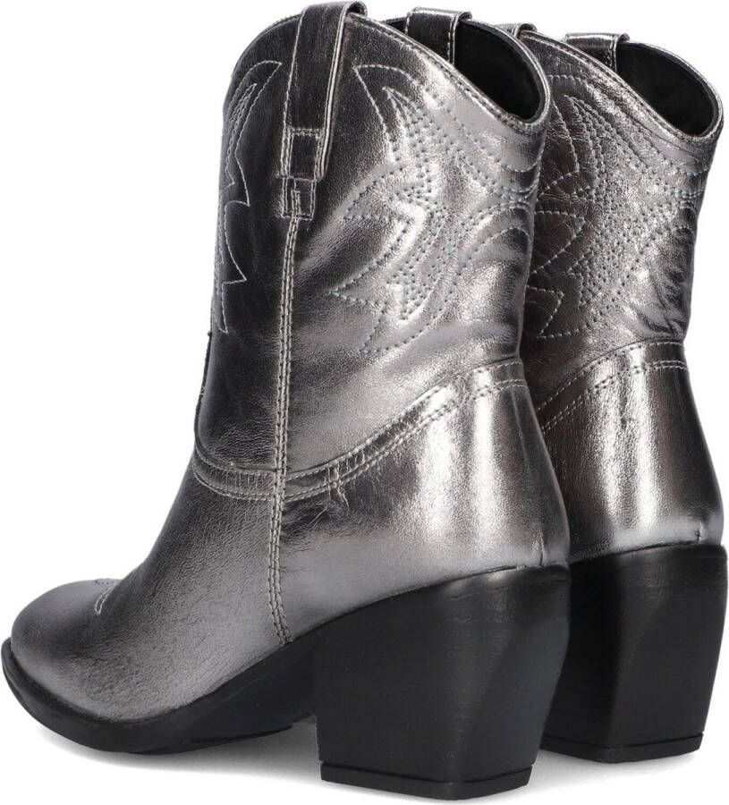 Notre-V Ki-4608 Cowboylaarzen Western Laarzen Dames Zilver