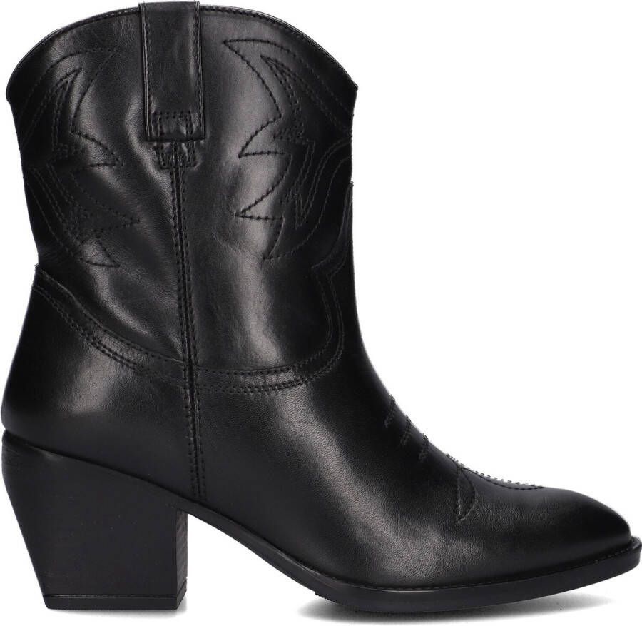 Notre-V Ki-4608 Cowboylaarzen Western Laarzen Dames Zwart - Foto 3