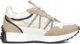Notre-V Kronos-11 Sneakers Suède Dames Beige - Thumbnail 2